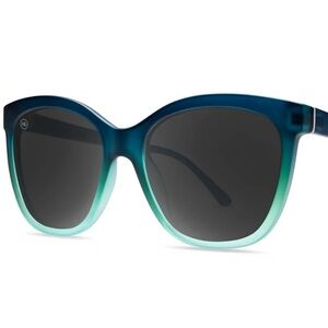 Knockaround Deja Views Rising Tide Turquoise Teal Gradient Sunglasses Sunnies